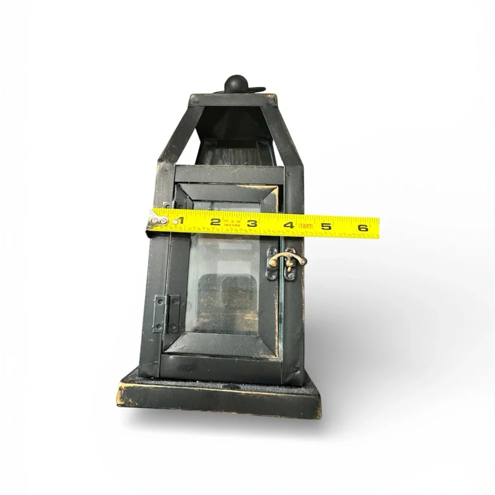 Kirkland’s home wall decor - brass hanging wall lantern.